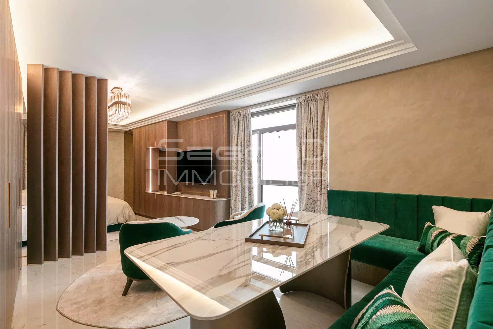 Vente Exclusivité grand studio meublé à la Condamine Monaco